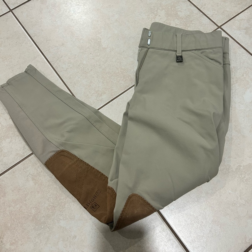 Romfh 28R Sarafina knee patch tan breeches
